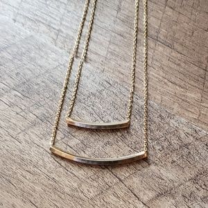 Stitch Fix Jill Michael Pre-Layered Bar Necklace